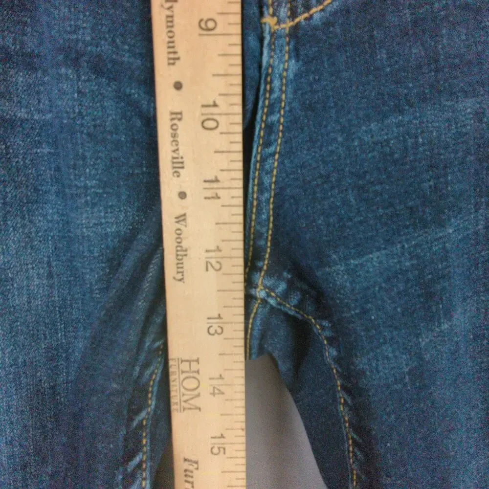 Devil Dog Jeans Mens 40x30 Blue Dark‎ Wash Athletic Fit Stretch